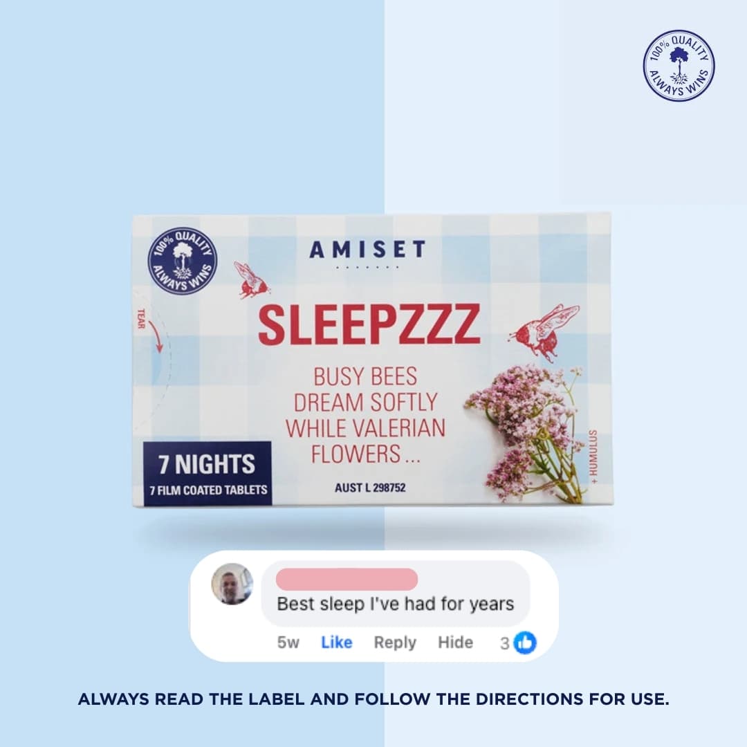 SLEEPZZZ 7 NIGHTS herbal sleep supplement - Best sleep I've had for years